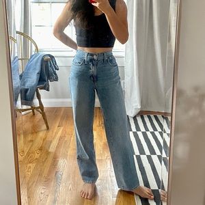 Madewell Perfect Vintage Straight Jean in Seyland - Petite 25